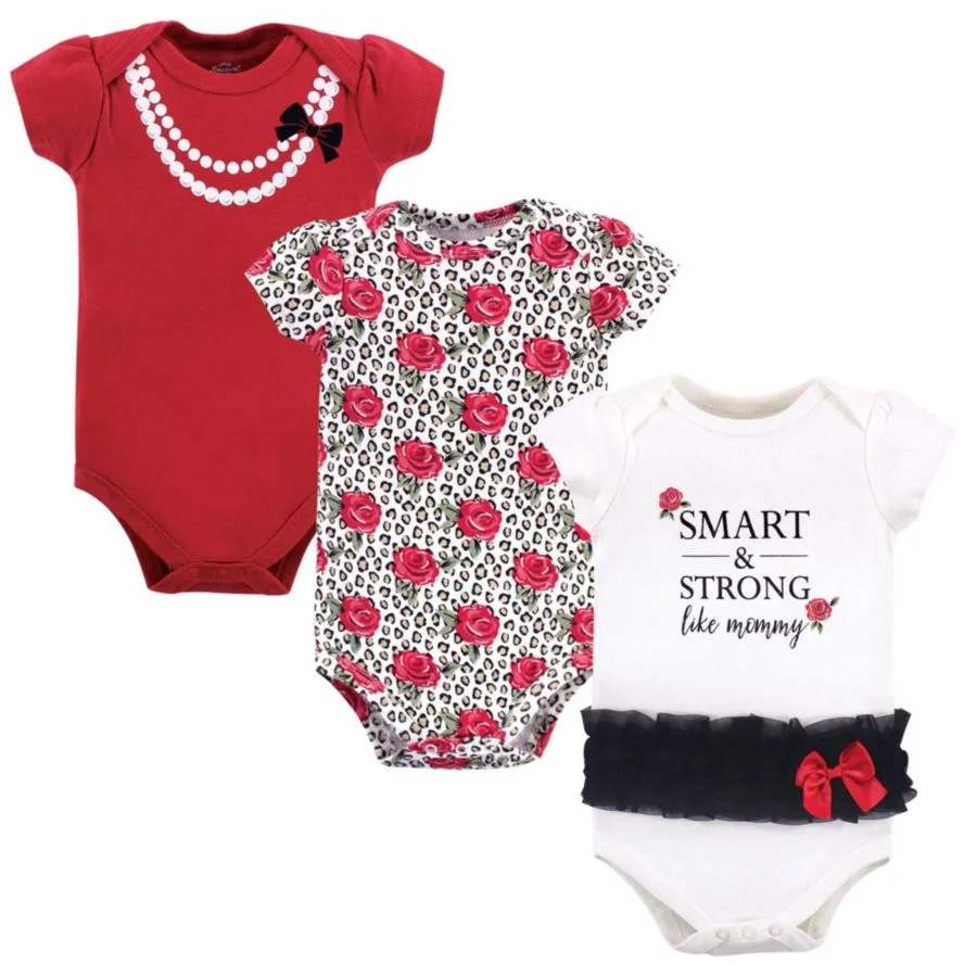 Цельнокроеная одежда Treasure Cotton Little Treasure, леопард розовый