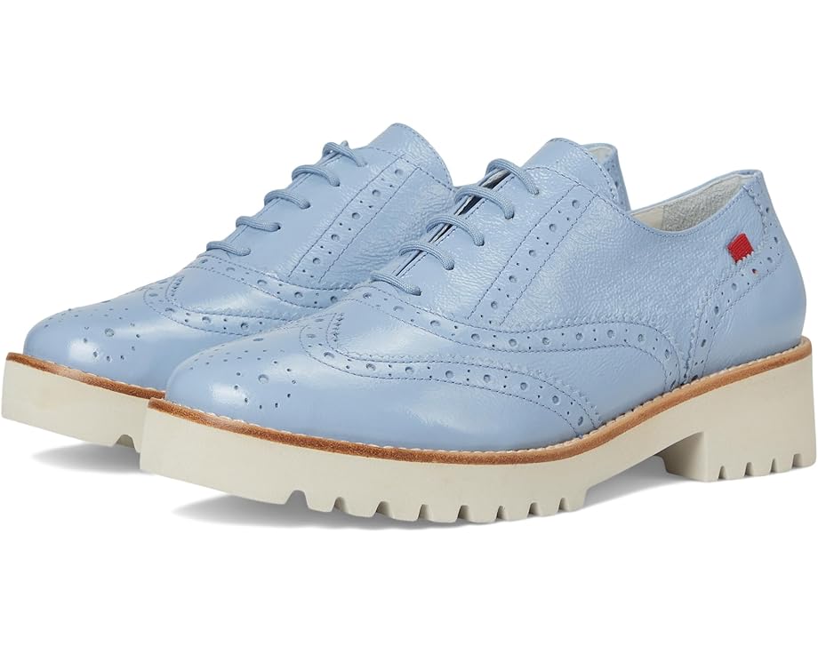Оксфорды Marc Joseph New York Central Park West 2.0, цвет Sky Blue Svelte Patent
