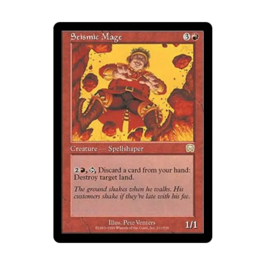 

CCG Сейсмический маг (клавиша R), MTG - Mercadian Masques