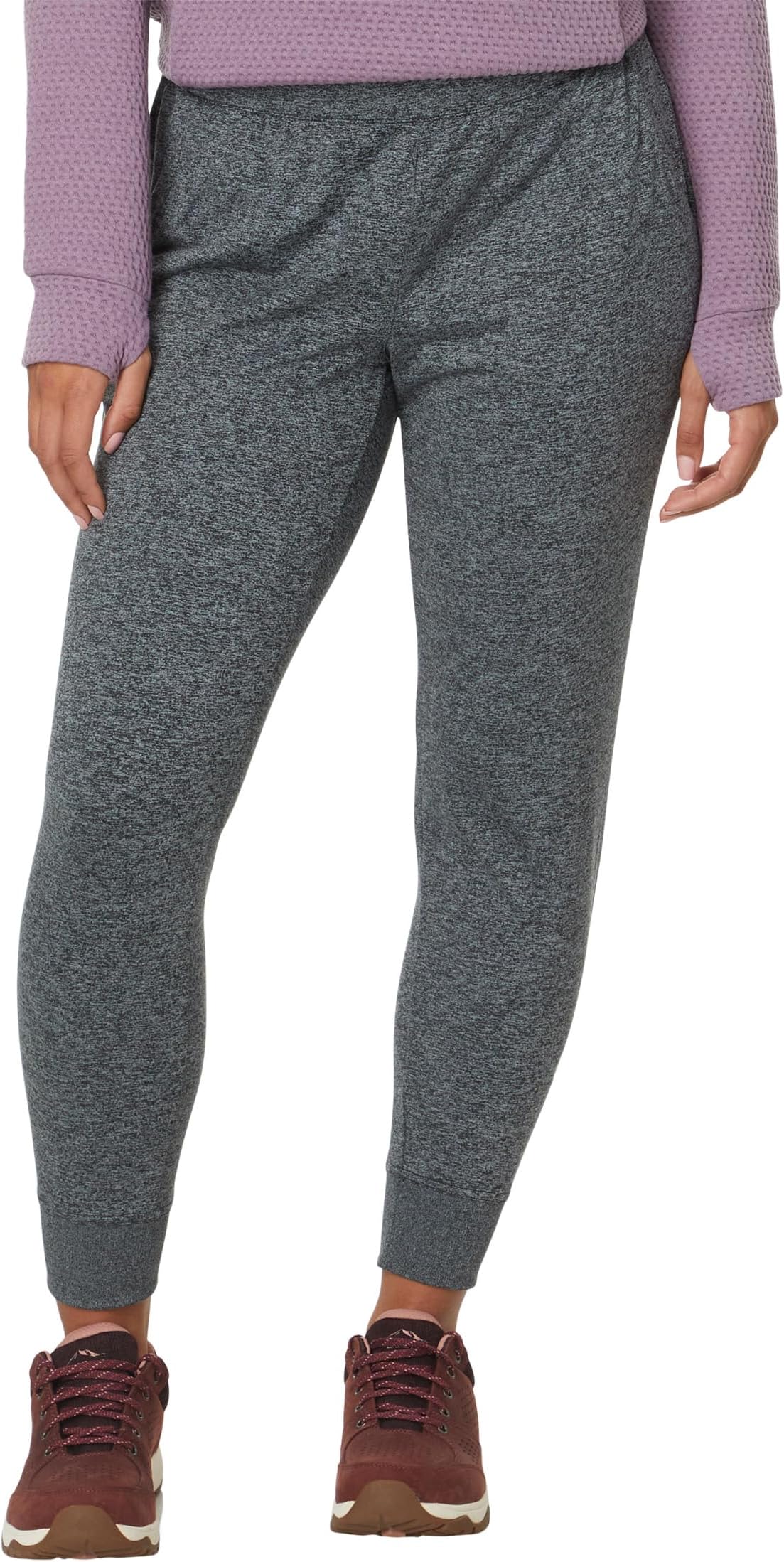 

Брюки L.L.Bean VentureSoft Knit Relaxed Joggers, цвет Midnight Black Marl