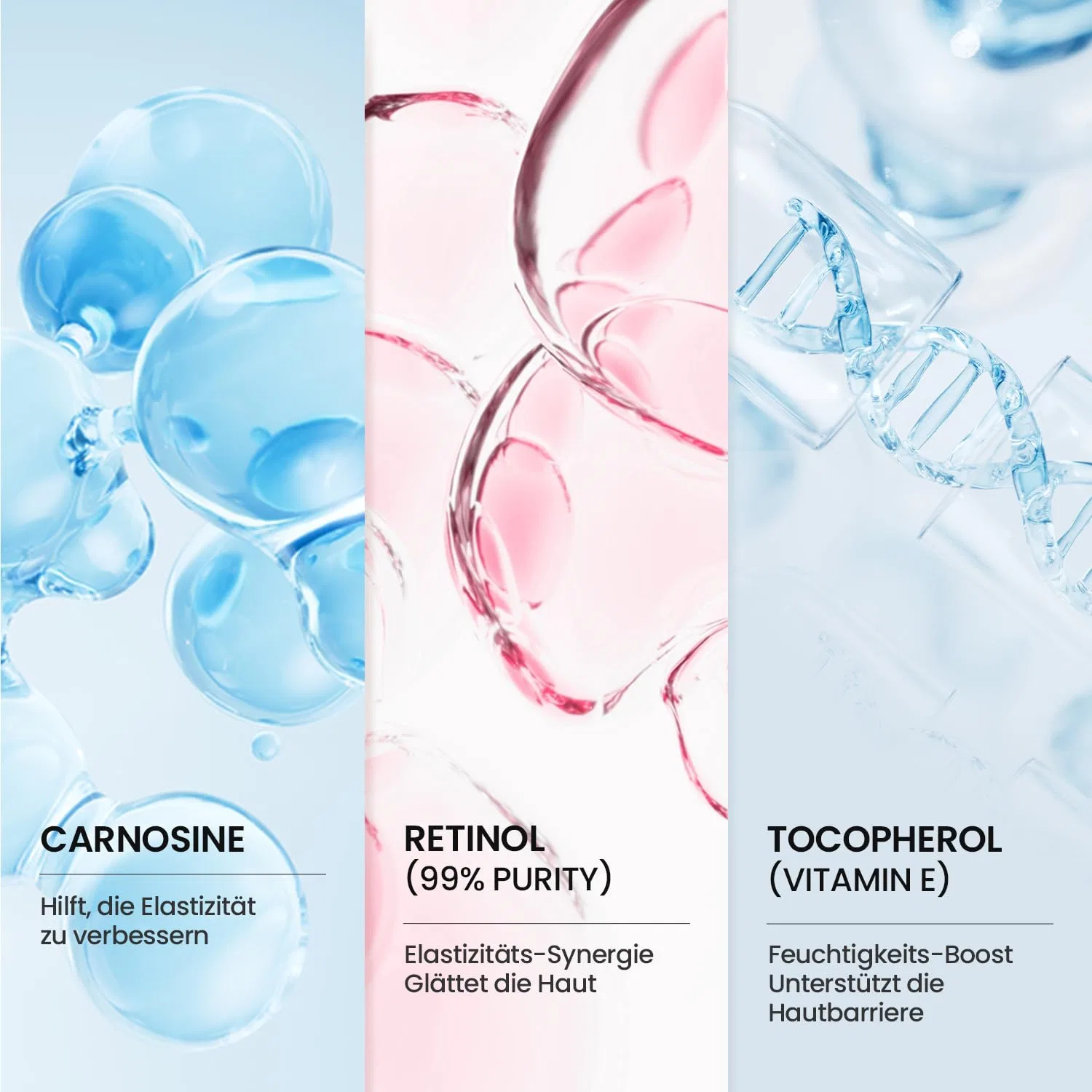 Эссенция Cliv — Для лица Carnosine Dual First Essence с карнозином, ретинолом и пептидами, 100 мл — фото 4