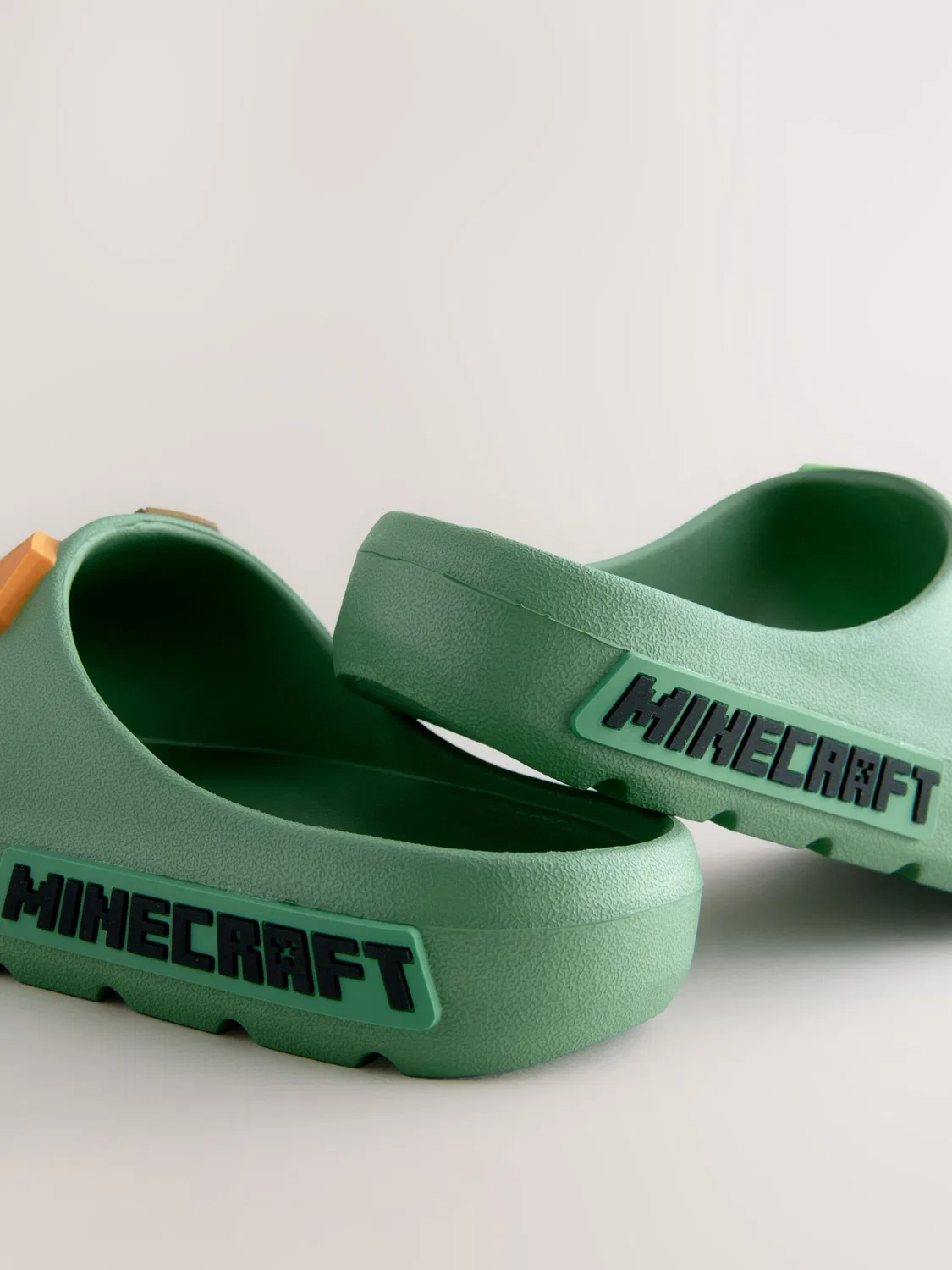 Сандалии Next в стиле Minecraft, темно-зеленый цвет — фото 4