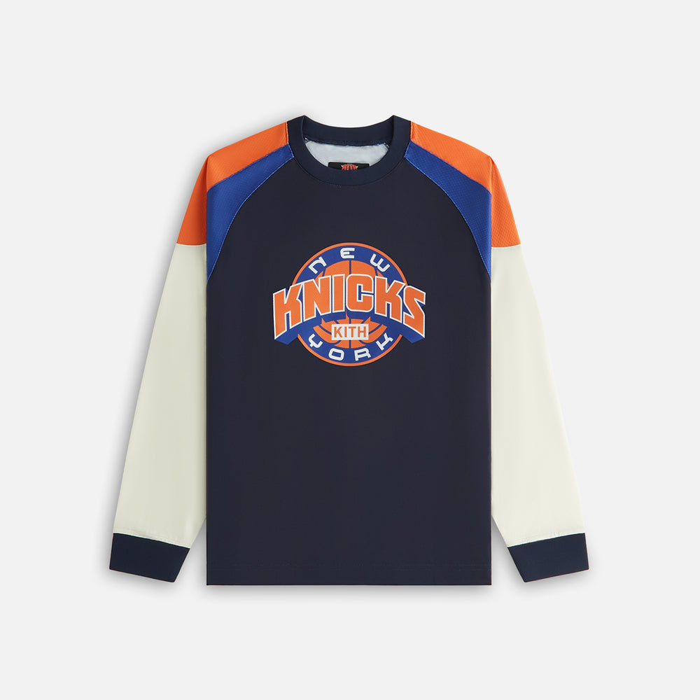 

Футболка Kith Women for the New York Knicks Ridley Tech Long Sleeve, черный