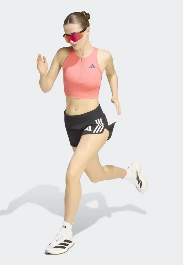 Топ для кросс-тренинга Adidas Performance Adizero crop w, полутурбо — фото 2