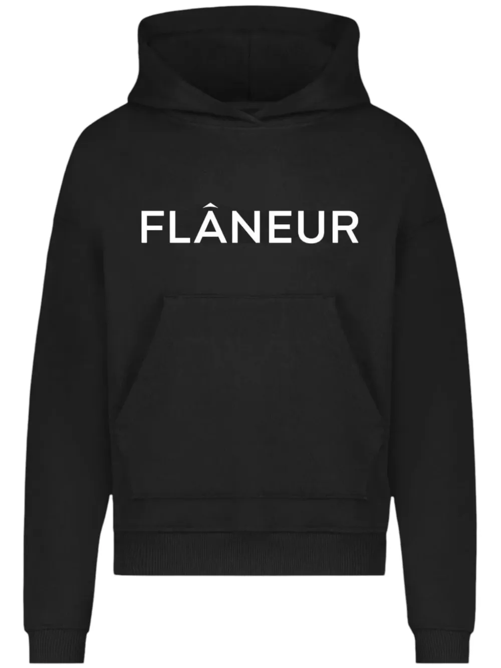 

Худи с логотипом FLÂNEUR, черный