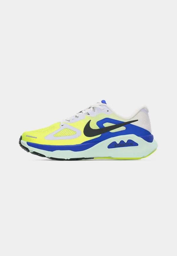 Кроссовки для бега по шоссе structure plus Nike Performance, White/Black Spruce/Volt Ice/Barely Green/Sapphire — фото 2