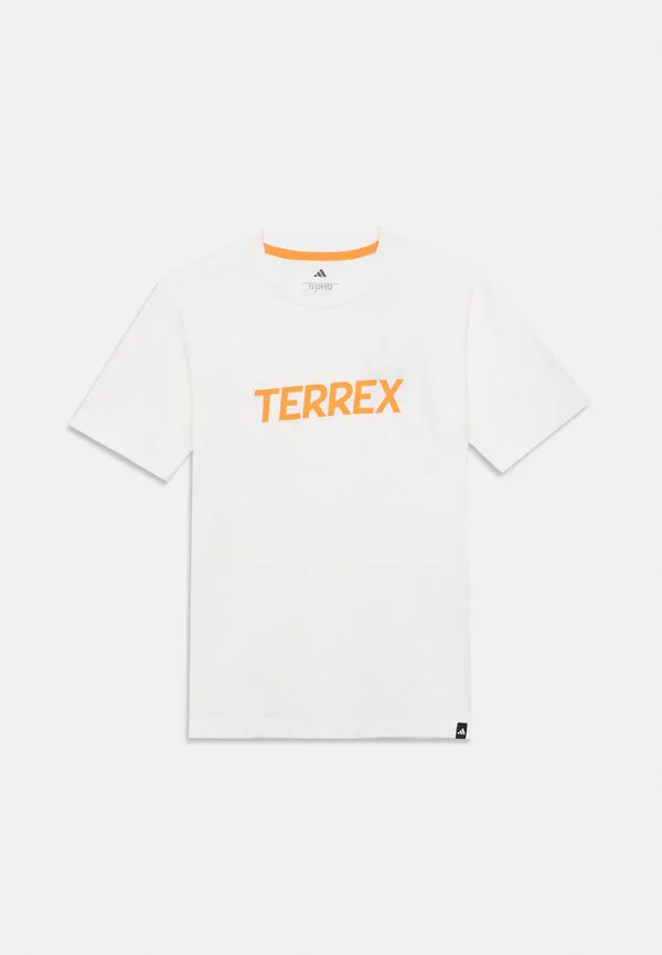 Футболка с логотипом, спортивная футболка унисекс Adidas Terrex, White