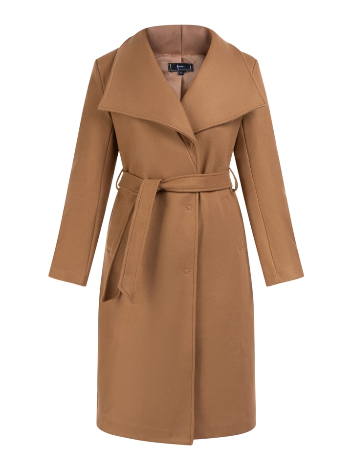 

Faina Женское пальто верблюжьего цвета