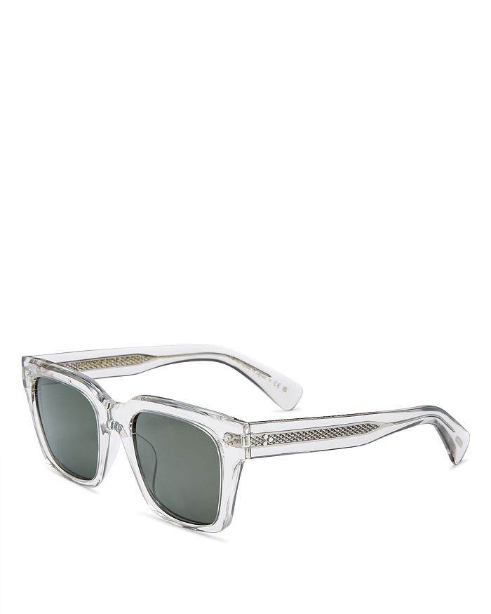 

Квадратные солнцезащитные очки, 52 мм Oliver Peoples, серый