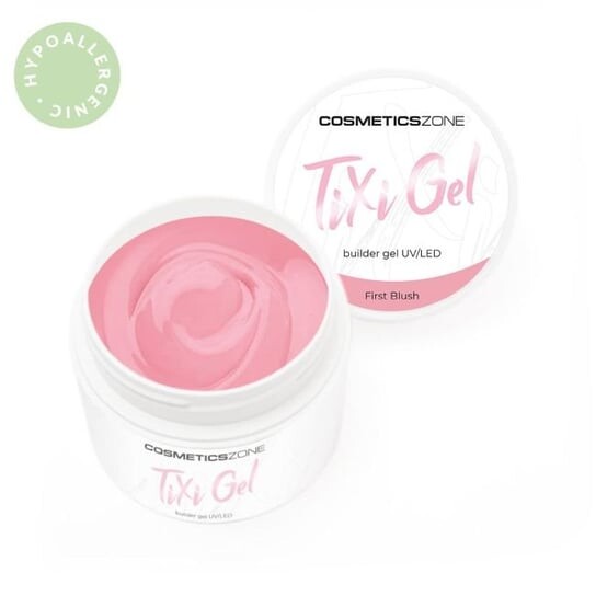 

Гель с жидкостью с эффектом памяти грязно-розовый UV LED First Blush 50мл Cosmetics Zone Builder
