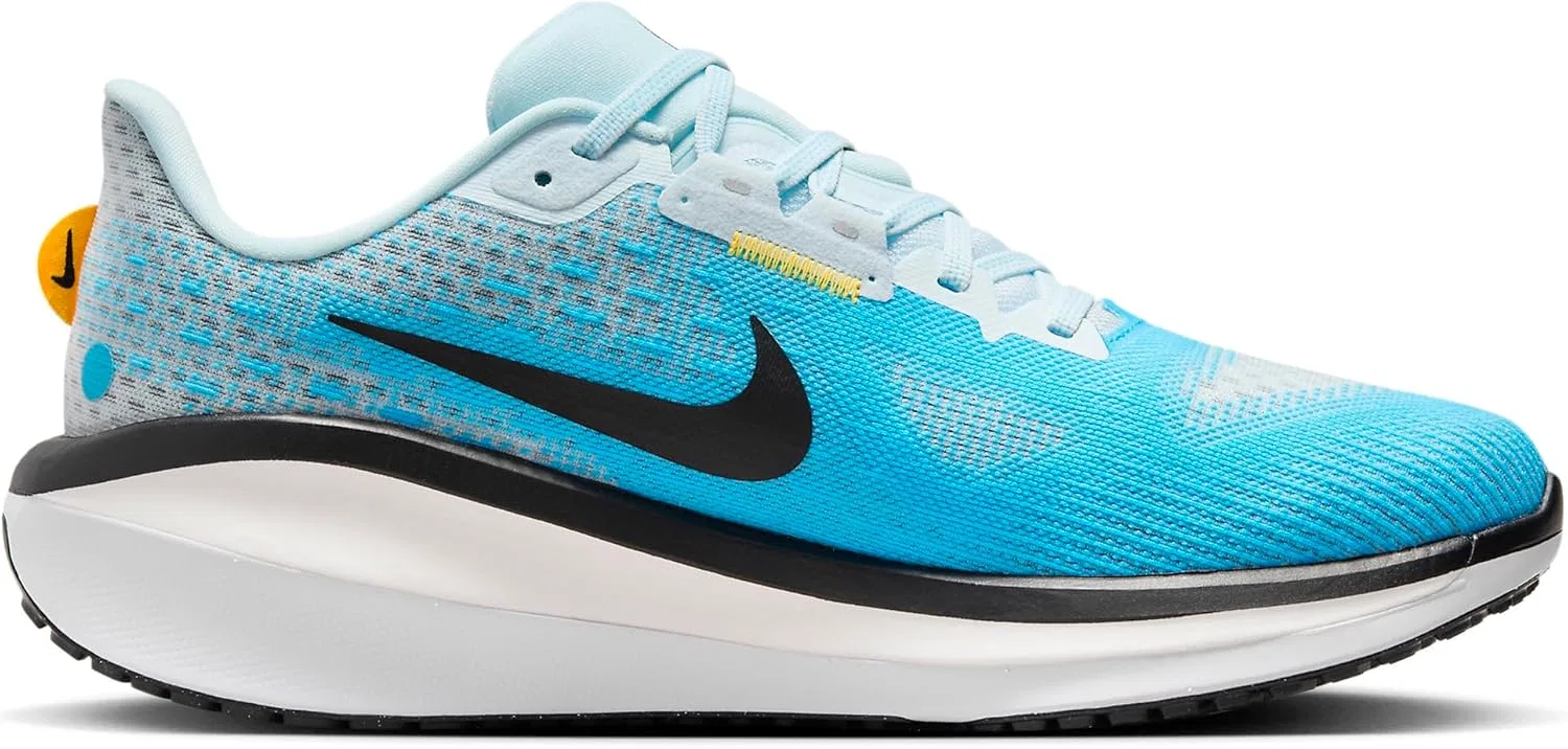Мужские беговые кроссовки Nike Vomero 17 для бега по шоссе FB1309, Baltic Blue Black Glacier Blue — фото 3