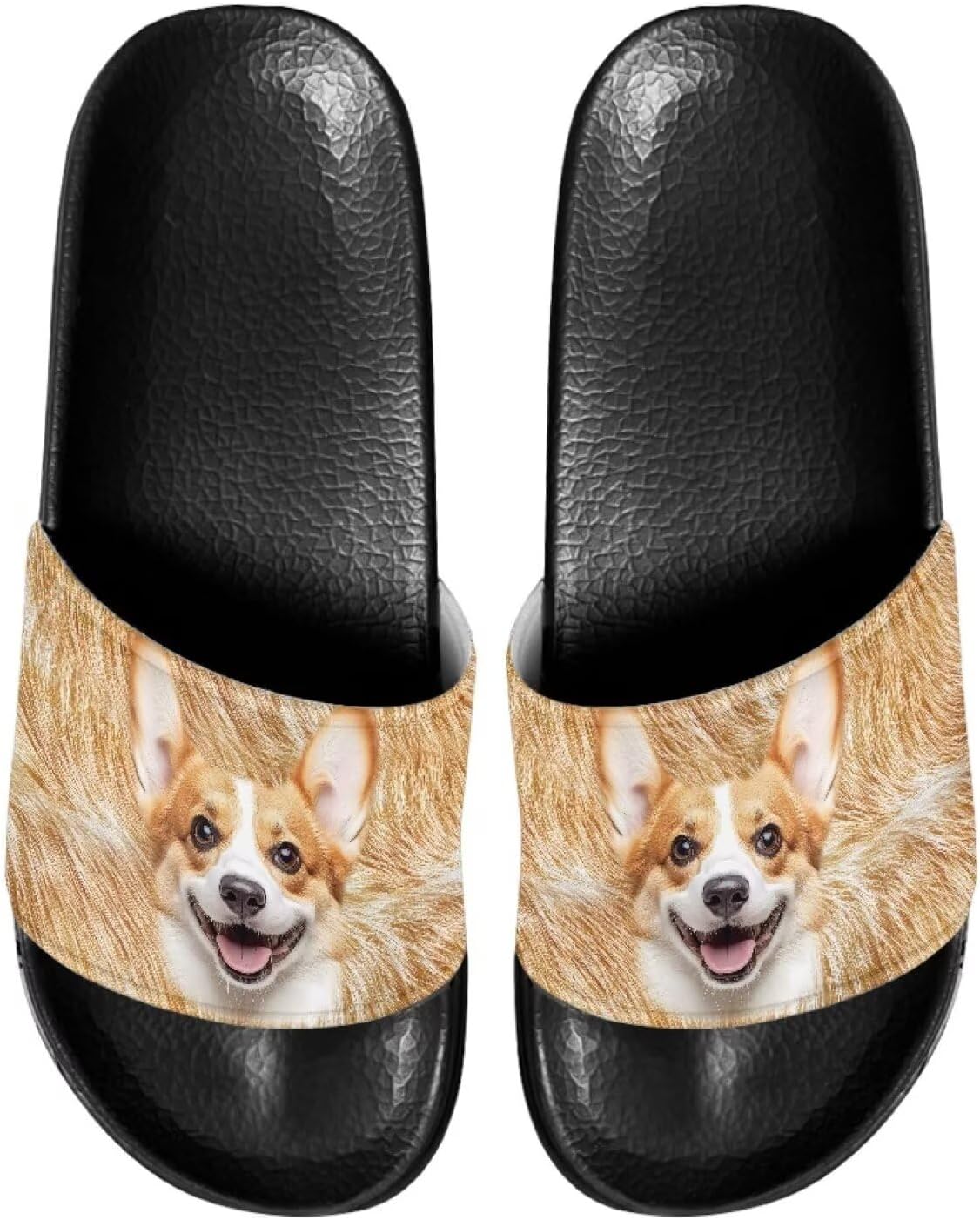 

Домашние шлепанцы JUDENTIDOS, тапочки для ванной, слайдоны, повседневная обувь для мужчин и женщин, Funny Corgi