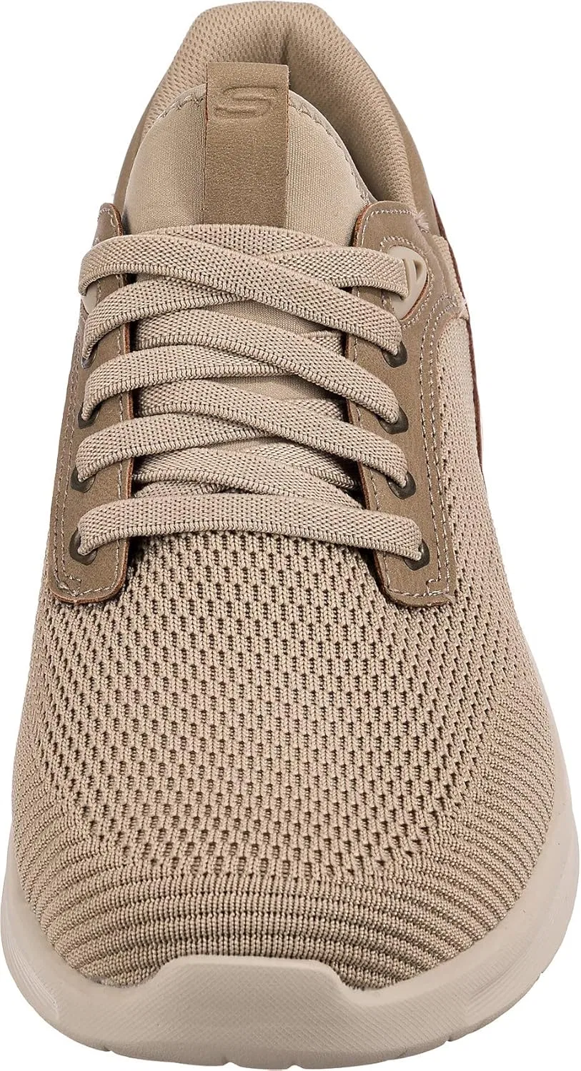 Мужские кроссовки Skechers Lattimore Lasiter, Taupe Mesh Synthetic — фото 4