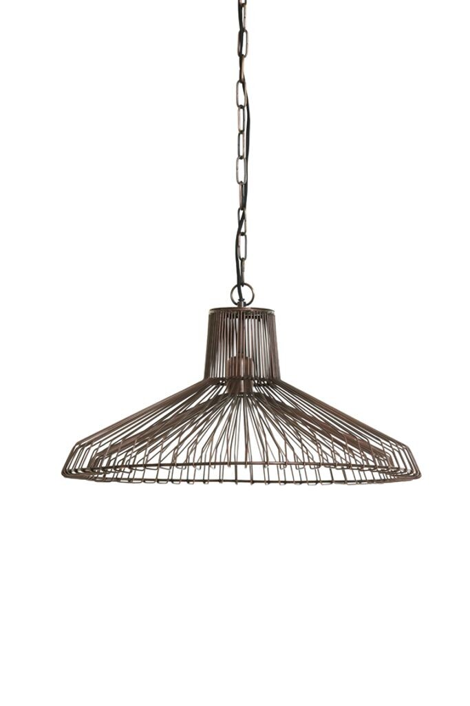 

Light & Living - Подвесной светильник Kasper - 65x65x37 - коричневый