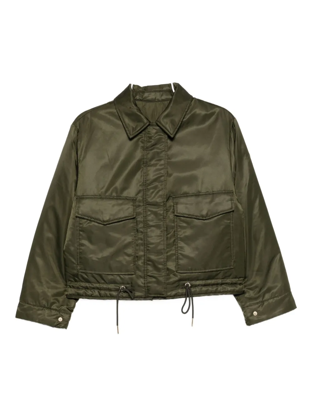 

Двусторонняя куртка с логотипом на планке Michael Kors, зеленый