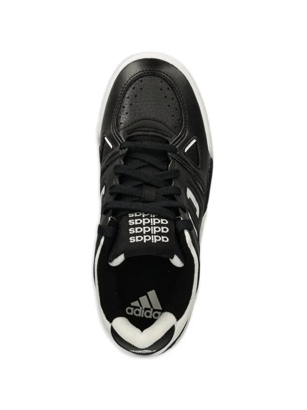 Перфорированные кроссовки с логотипом Midcity Adidas Kids, черный — фото 4