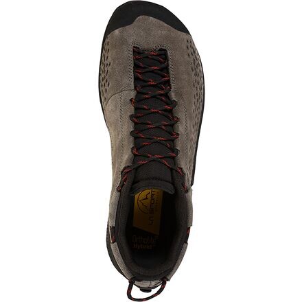Кожаные кроссовки TX2 Evo мужские La Sportiva, цвет Carbon/Goji — фото 3