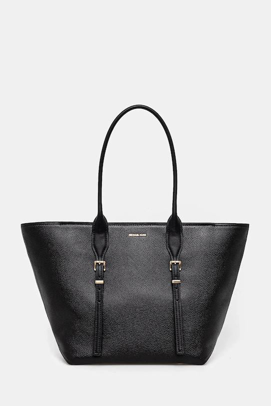 

Кожаная сумка Michael Michael Kors, черный