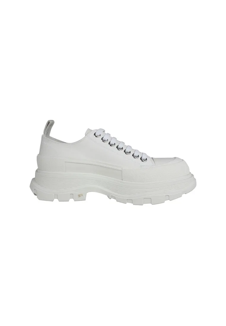 Кроссовки мужские, шнуровка, Tread Slick, белые Alexander Mcqueen