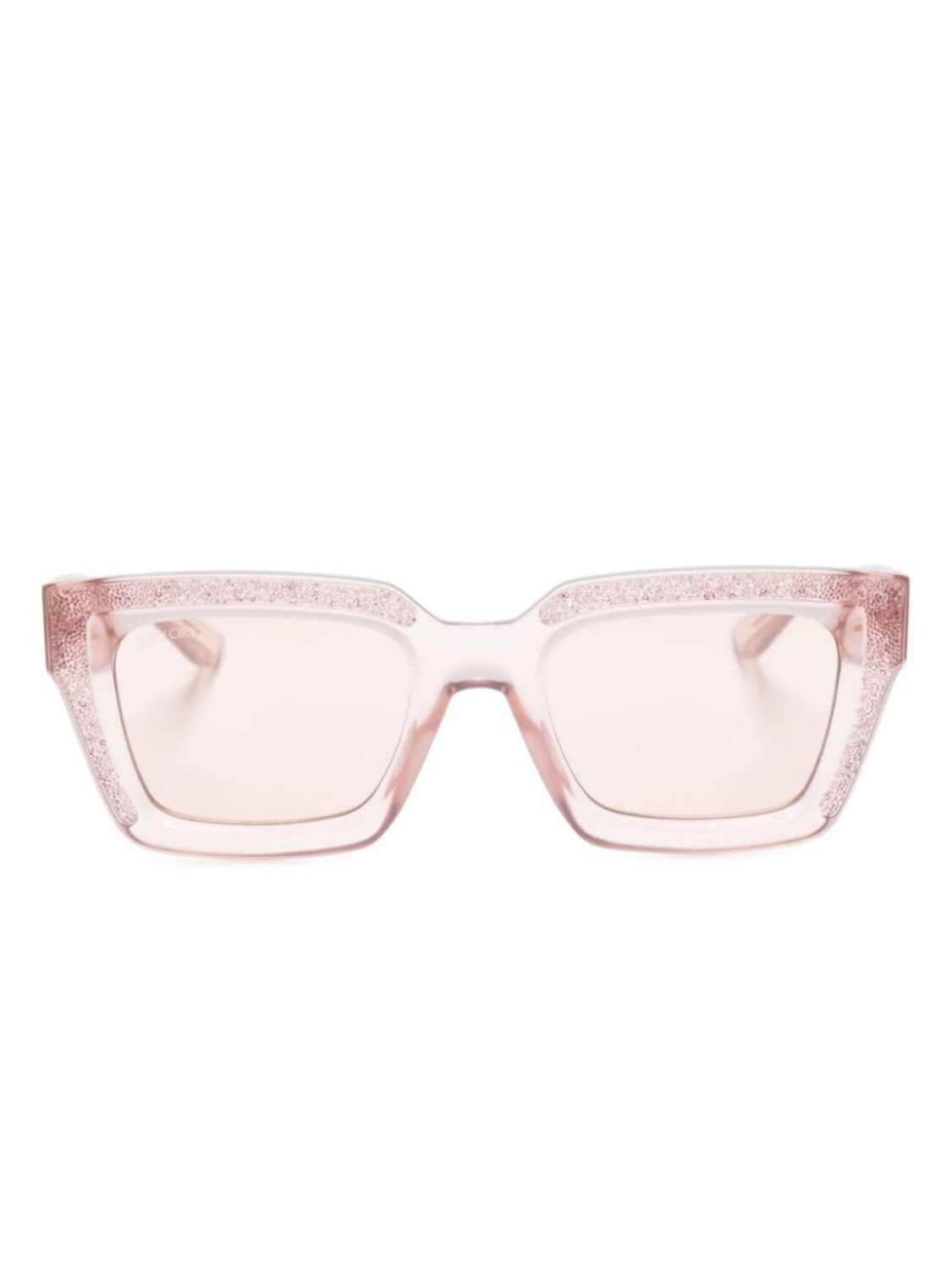 

Jimmy Choo Eyewear солнцезащитные очки MEGS/S в квадратной оправе, серый