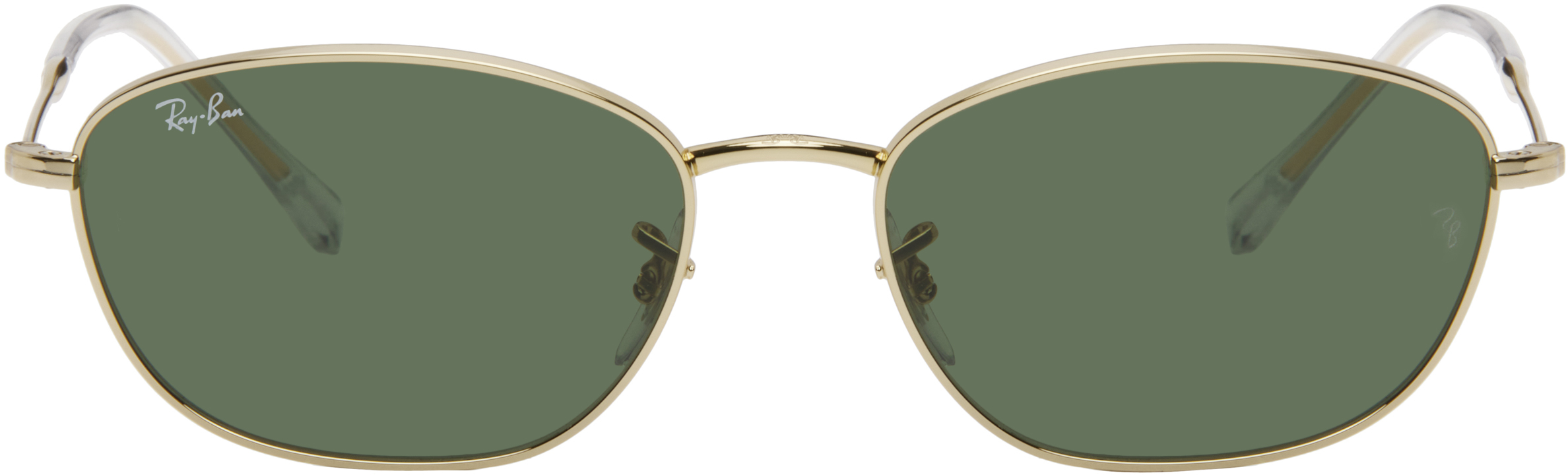 

Золотые солнцезащитные очки RB3749 Ray-Ban