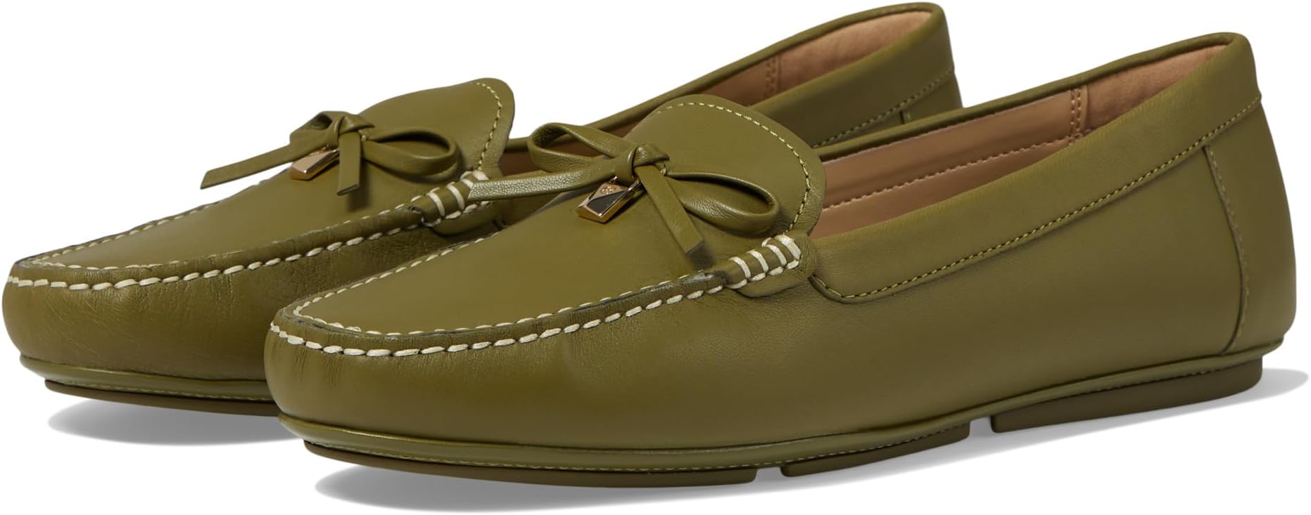 

Лоферы MICHAEL Michael Kors Juliette Moc, цвет Smokey Olive