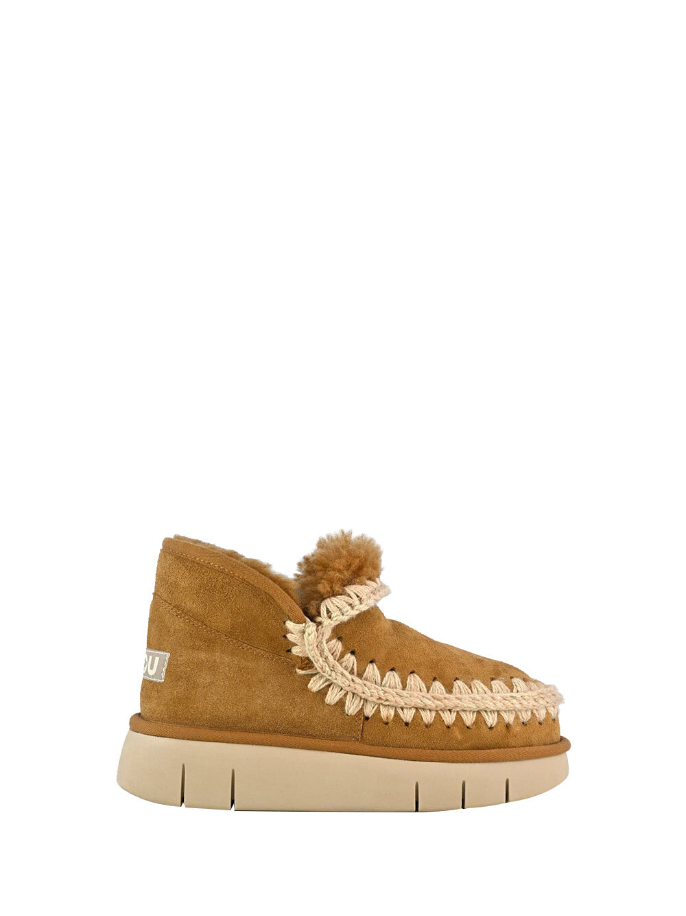 

Женские кроссовки eskimo boot bounce коньячные Mou