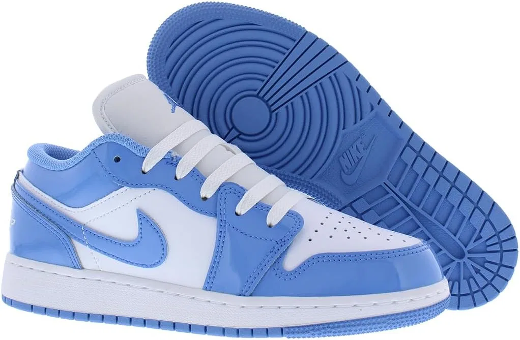 Кроссовки баскетбольные Nike White/Sky Blue — фото 2