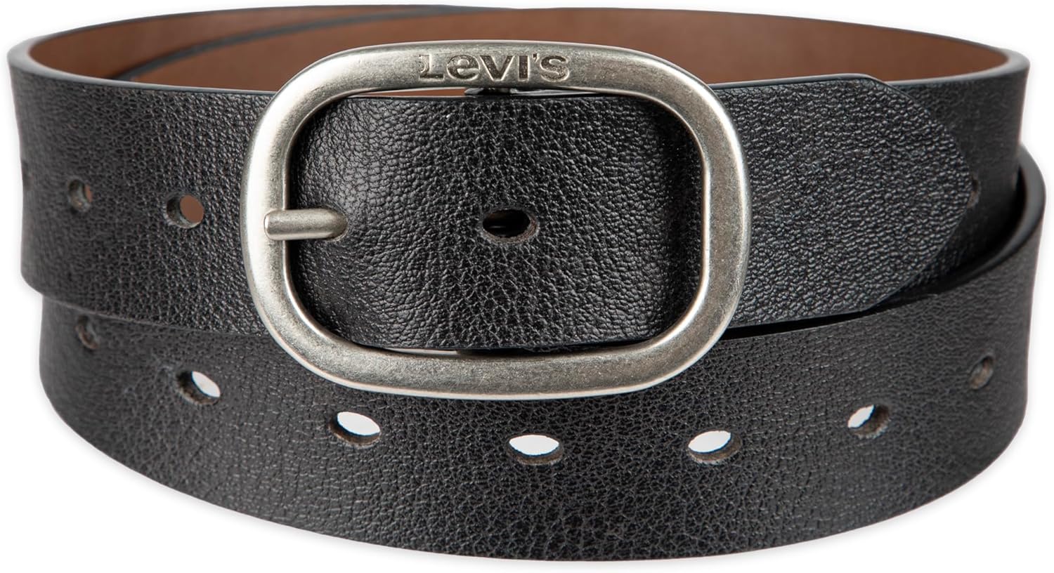 

Женский повседневный ремень Levi's «два в одном» для джинсов, Black/Brown Centerbar, Коричневый, Женский повседневный ремень Levi's «два в одном» для джинсов, Black/Brown Centerbar