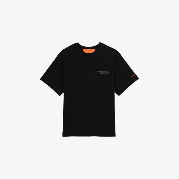 

Reiss x McLaren Nakata футболка из хлопка с резиновым логотипом Reiss, черный