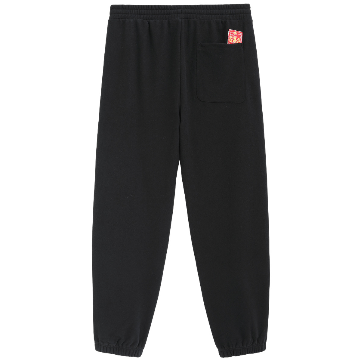 Gugonglianmingxilie Forbidden City, Collaboration вязаные спортивные штаны мужские GAP, черный — фото 3