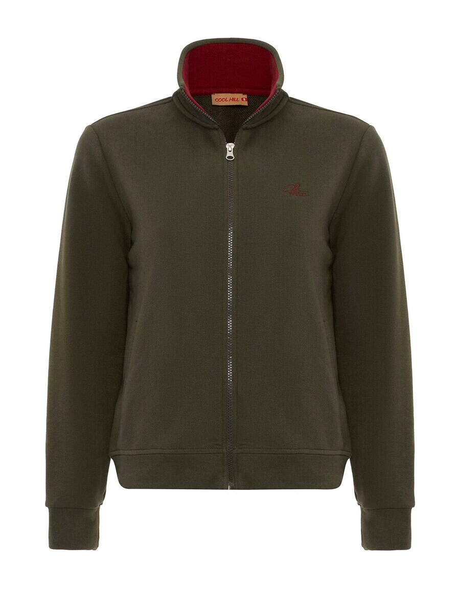 

Худи Cool Hill Zip-Up Hoodie, оливковый