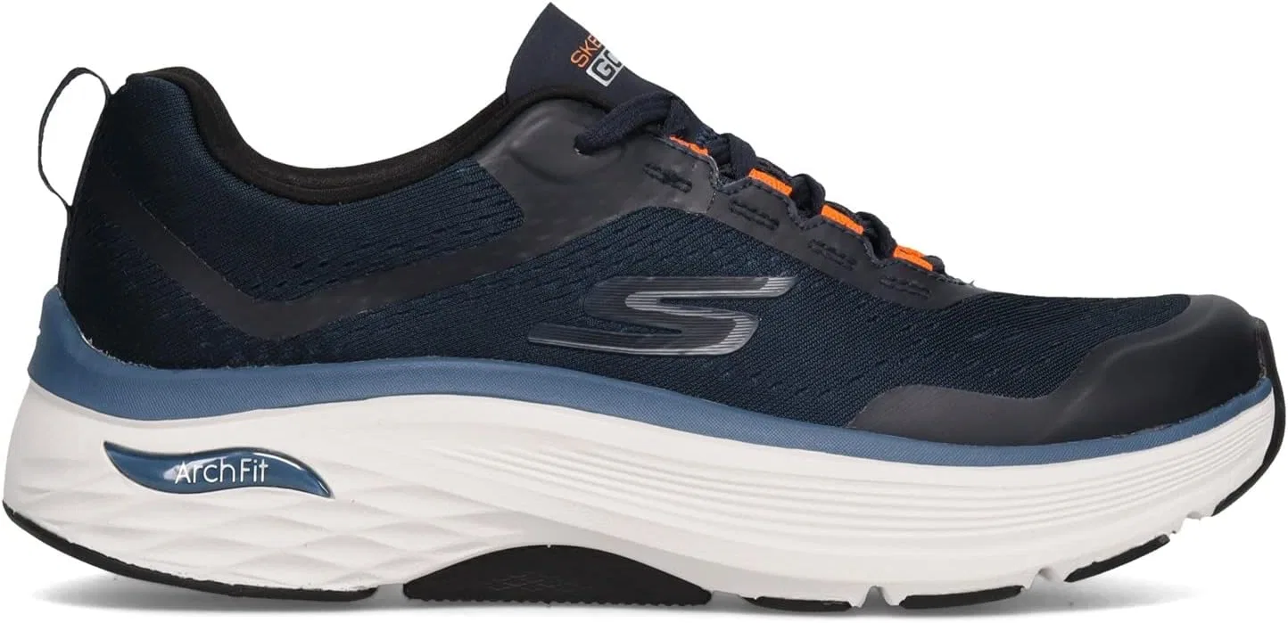 Детские кроссовки Skechers Hypno-Splash, Navy Orange — фото 3