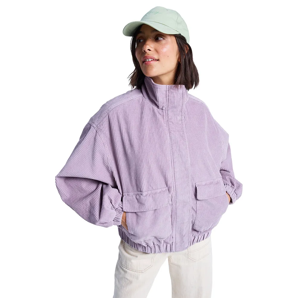 

Куртка Roxy Slow Song II bomber, фиолетовый