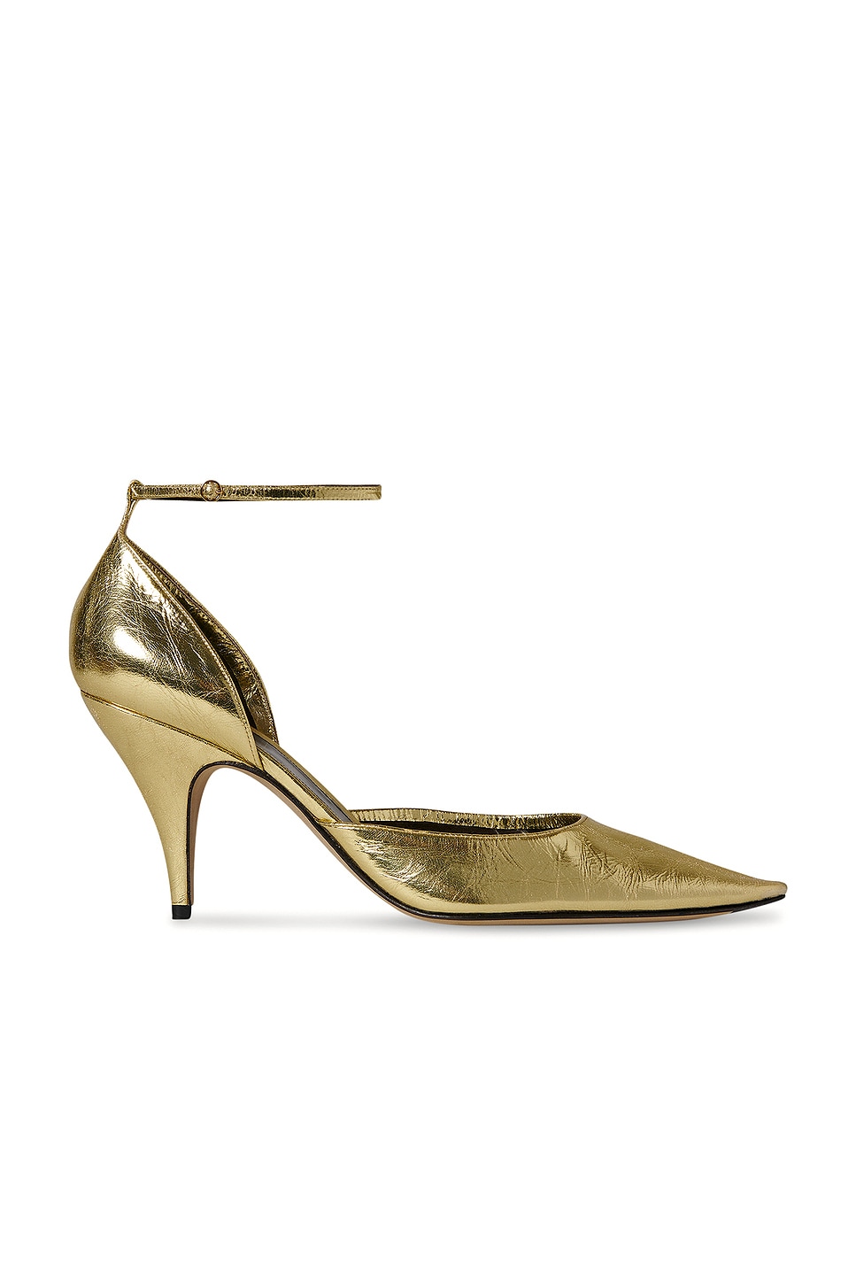 Туфли Liisa D'orsay на каблуке The Row, Gold