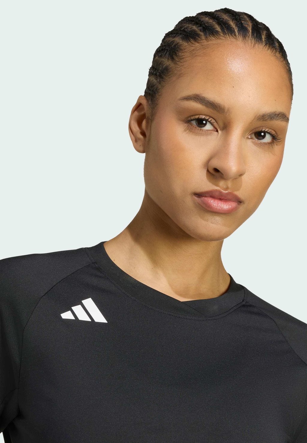 Футболка с длинным рукавом LONG SLEEVE VOLLEYBALL Adidas Performance, черный — фото 3