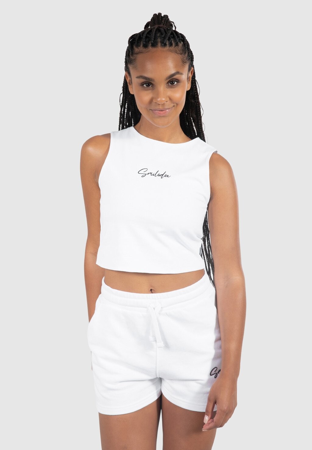 

Топ CROP ROSINA Smilodox, цвет weiß
