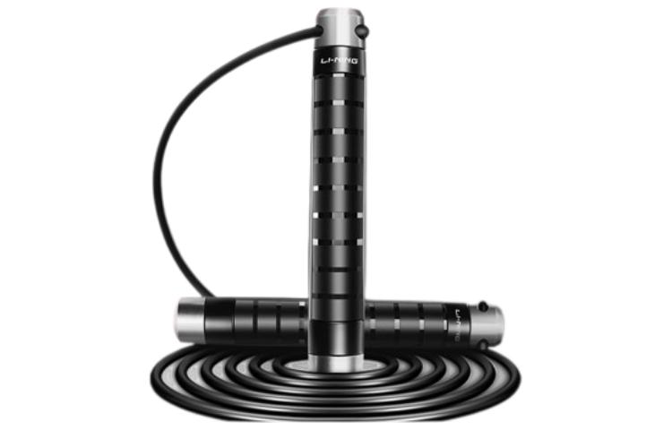 

LINING Скакалка для фитнеса Fitness Crowd ПВХ стальной трос ABS контроллер 2,9 м черный серебристый