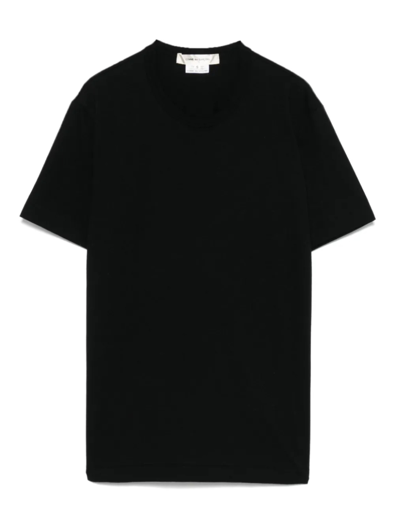 

Хлопковая футболка Comme Des Garçons, черный