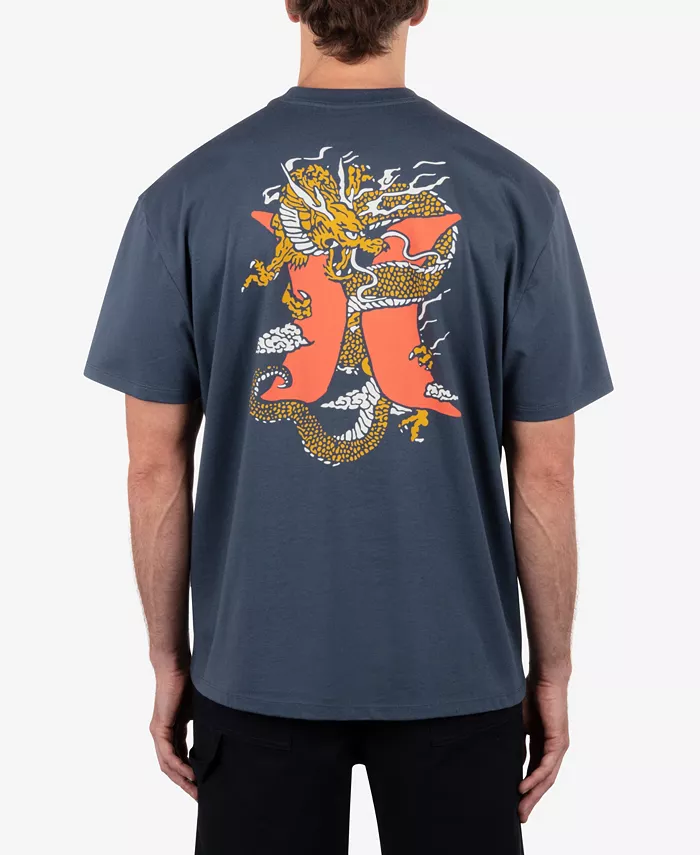 

Мужская футболка с коротким рукавом Dragon Lagoon Hurley, серый