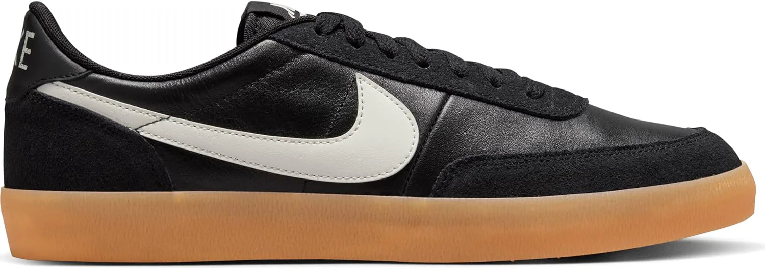Мужские кроссовки Nike Killshot 2 из кожи, черный/желтый — фото 2