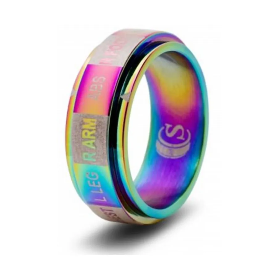 

Кольцо для кубиков — Радуга, размер 7 (место попадания), Dice Rings - Hit Location