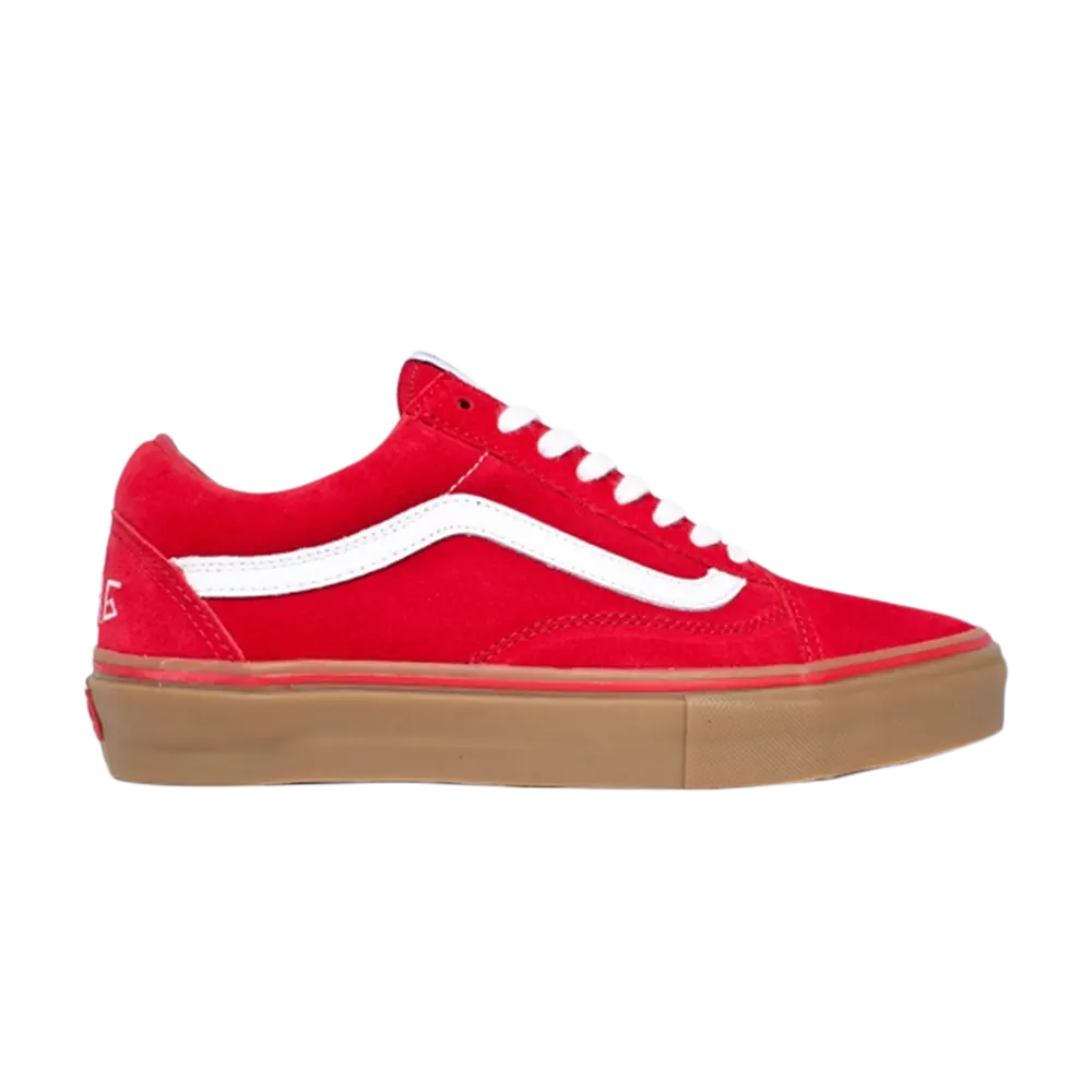 Кроссовки Golf Wang x Old Skool Pro Vans, красный
