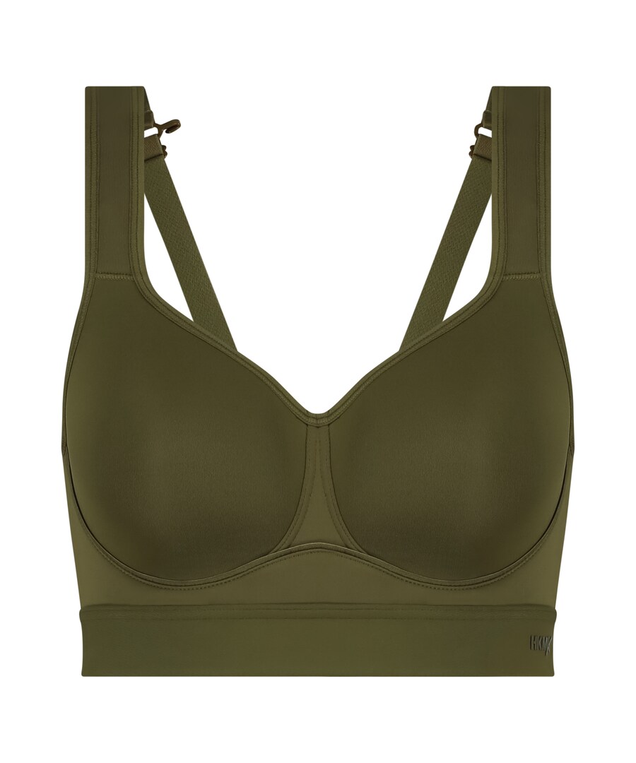 

Спортивный бюстгальтер средней поддержки Hunkemöller The All Star Level 2, зеленый