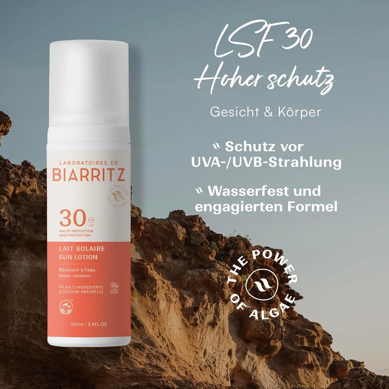 Органический солнцезащитный лосьон SPF30 «Sun Lotion» от Laboratoires de Biarritz Laboratoires De Biarritz — фото 2