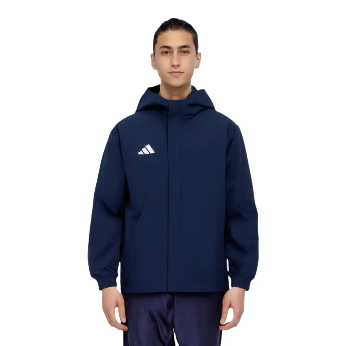 Куртка мужская Entrada 22 SP AW Adidas, Dark Indigo — фото 4