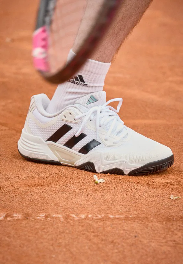 Теннисные кроссовки solematch control 2 all-court Adidas Performance, Footwear White/Black Blue Metallic/Silver Metallic — фото 2