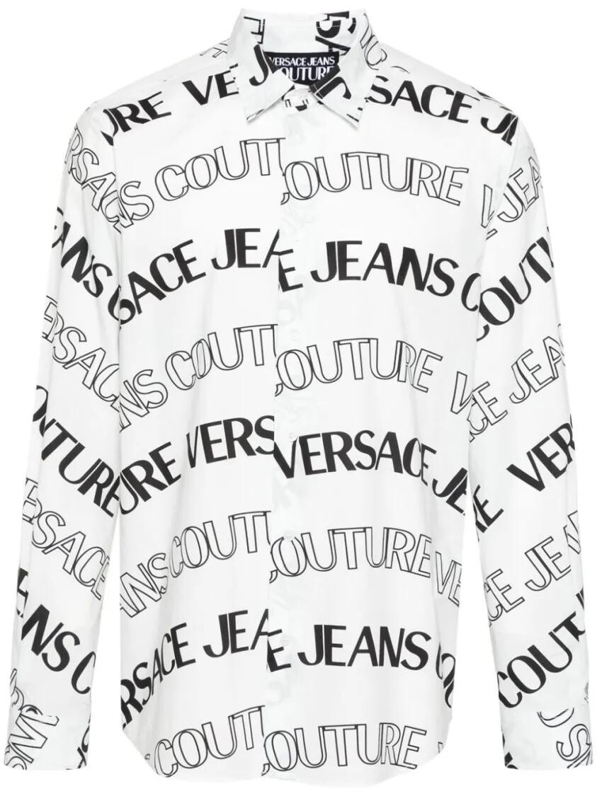 

Рубашка с принтом Versace Jeans Couture, белый