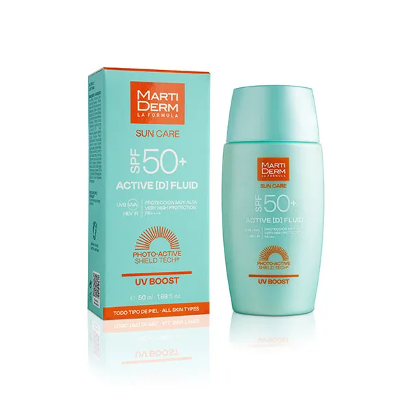 

Солнцезащитный крем для лица Fluido Spf 50+ Martiderm, 50 ml