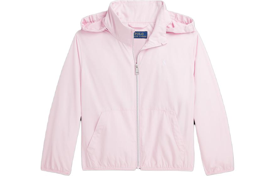 Polo Ralph Lauren Куртка SS24 светло-розовая детская — фото 3